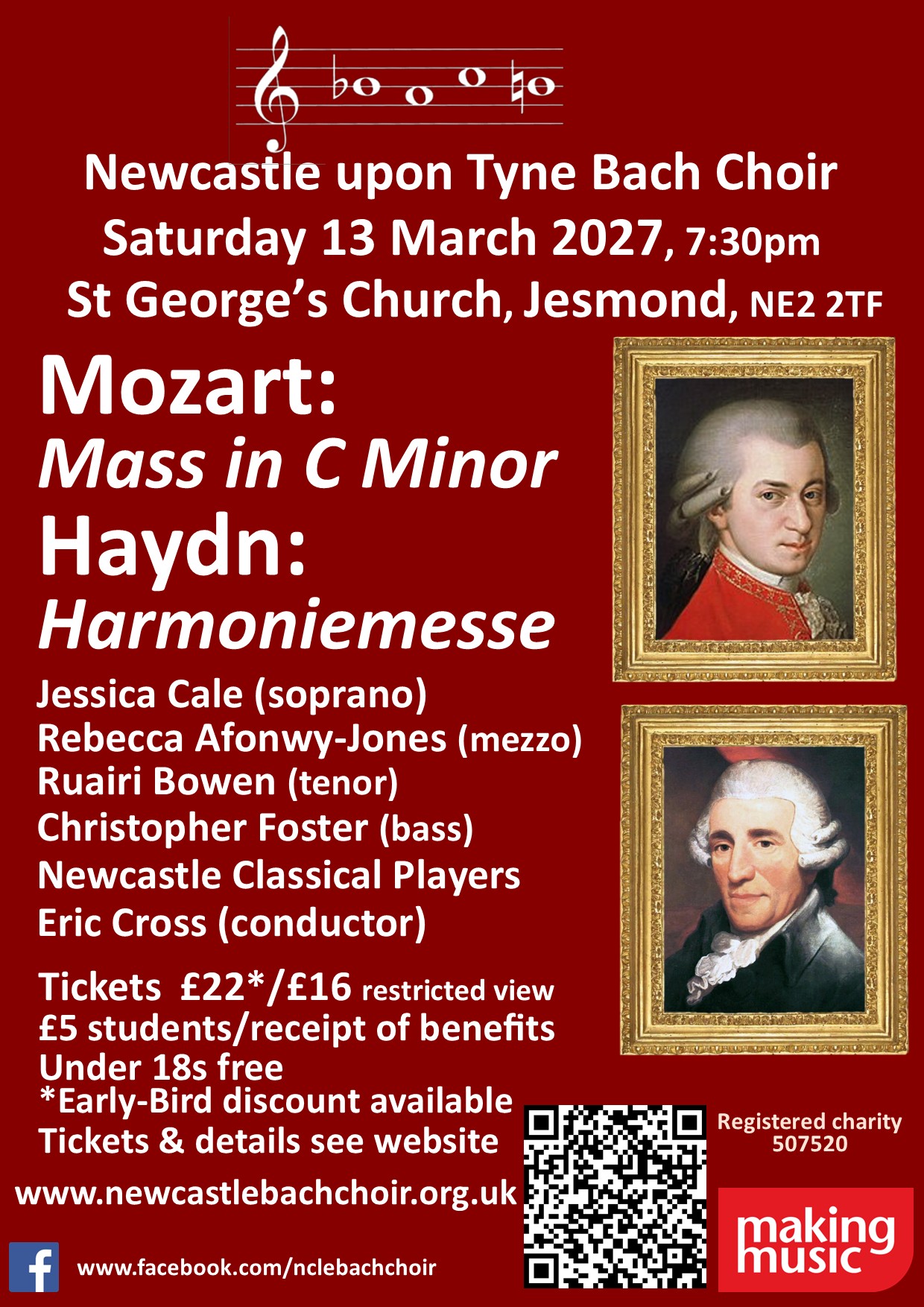 Mozart Mass in C minor, Haydn Harmoniemesse Mozart Mass in C minor, Haydn Harmoniemesse