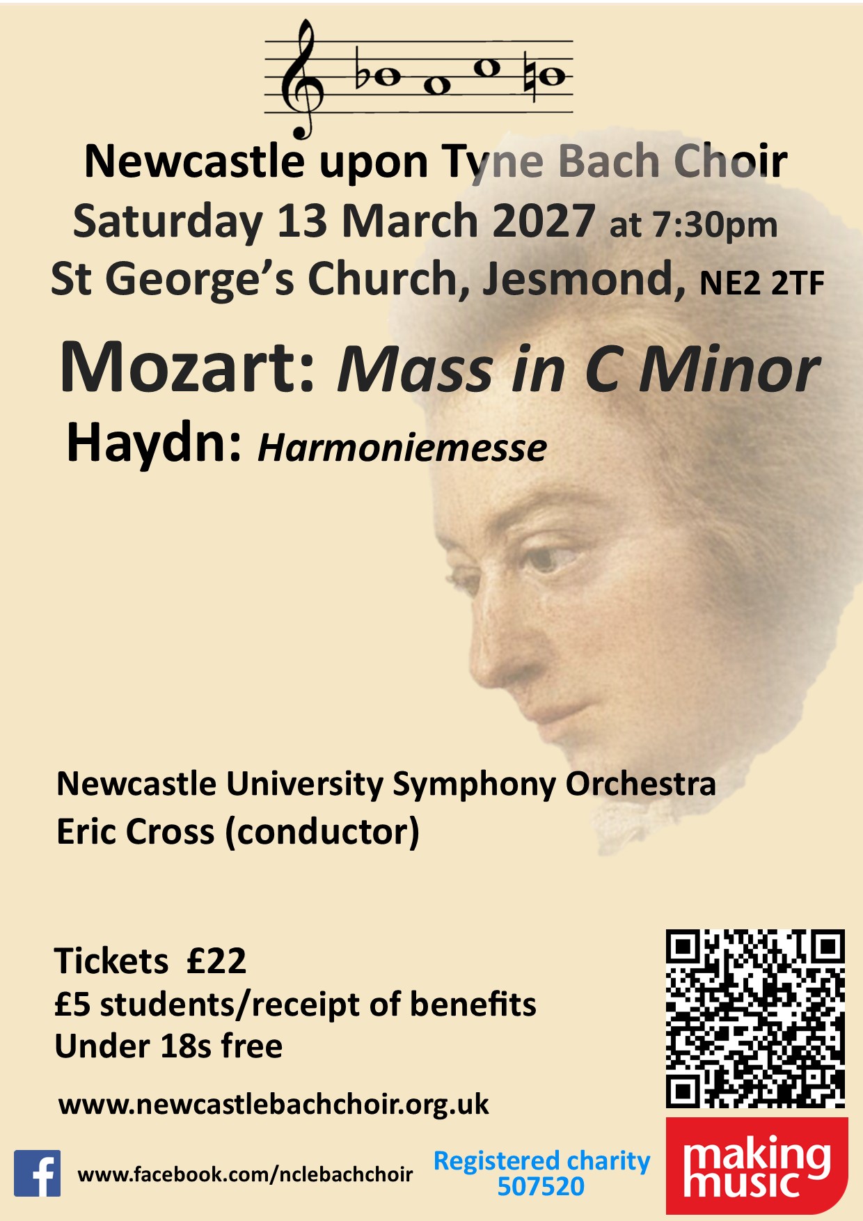 Mozart Mass in C minor, Haydn Harmoniemesse