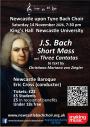 J.S. Bach Short Mass and Three Cantatas